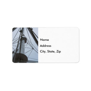 Étiquette de adresse de Whitefish Point