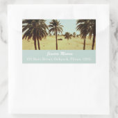 Étiquette de adresse des Palms du désert (Sac)