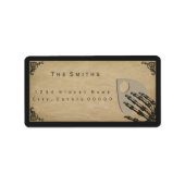 Étiquette de adresse d'esprit (Devant)