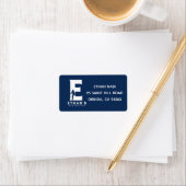 Étiquette de adresse d'ethnie (En situation)