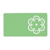 Étiquette de adresse d'expédition (Devant)