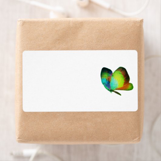 Étiquette de adresse d'expédition (En situation)