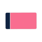 Étiquette de adresse d'impression à domicile Marin (Devant)