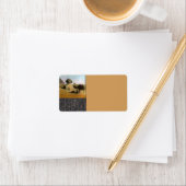 Étiquette de adresse égyptien (En situation)