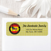 Étiquette de adresse espagnol américain (En situation)