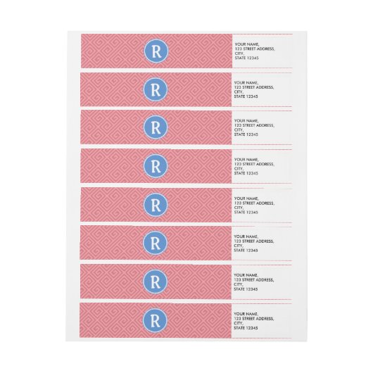 Étiquette de adresse fait sur commande principal (Feuille)