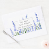 étiquette de adresse 'Field of Lavender 2' (Enveloppe)