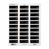 Étiquette de adresse Fireworks P0538 (Feuille entière)