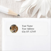 Étiquette de adresse Jaguar (En situation)