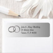 étiquette de adresse mariage (En situation)