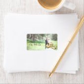 Étiquette de adresse mariage (En situation)