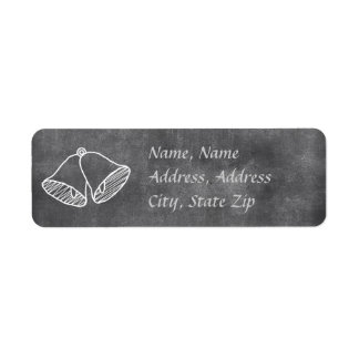 Étiquette de adresse Mariage de tableau de bord Be