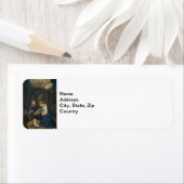 Étiquette de adresse : Naissance du Christ (En situation)