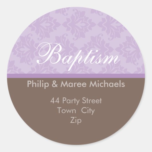 ÉTIQUETTE DE ADRESSE :: oh si beau 7 (Devant)