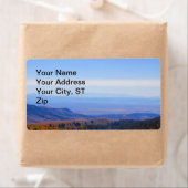 Étiquette de adresse personnalisable d'image de mo (En situation)