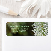 Étiquette de adresse Perspective Pines (En situation)