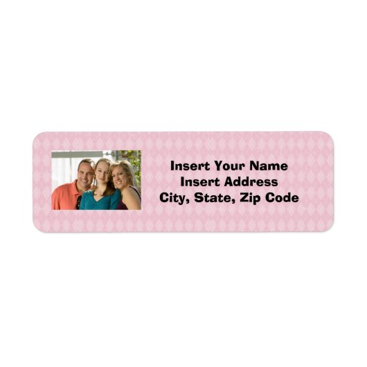 Étiquette de adresse photo personnalisé (Devant)