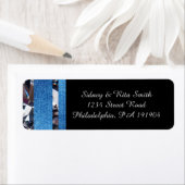 Étiquette de adresse pour Denim & Diamonds Collect (En situation)