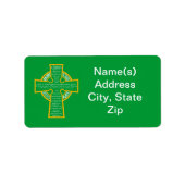 étiquette de adresse "Saint Patrick's Breastplate" (Devant)