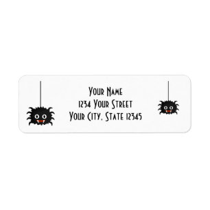 Étiquette de adresse Spider