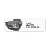 ÉTIQUETTE DE ADRESSE THUNDERBIRD (Devant)