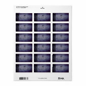 Étiquette de adresse Twilight D (Feuille entière)