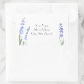 étiquette de adresse 'Watercolor Lavender' (Sac)