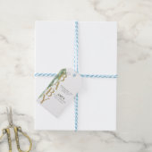 ÉTIQUETTE DE BABY SHOWER|Merci|eucalyptus (Avec de laficelle)