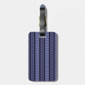 Étiquette de bagage de canalisation à chenille (Dos Vertical)