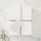 Étiquette de bagage en aluminium pour un enterreme (Avec de la ficelle)