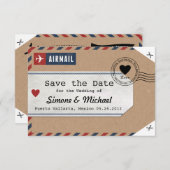 Étiquette de bagage par avion Italie Invitation ca (Devant / Derrière)