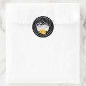 Étiquette de bain à bulle de miel (Sac)