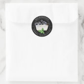 Étiquette de bain de bulle de menthe (Sac)