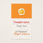 Étiquette de bain et corps artisanaux Potiron Épic (Devant)