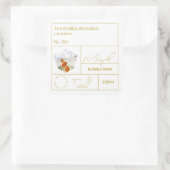 Étiquette de bain moussant Apothecary Marigold (Sac)