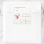 Étiquette de bain moussant aux pivoines de l'apoth (Sac)