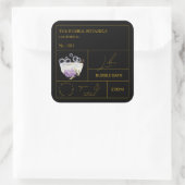 Étiquette de bain moussant lilas Apothicaire (Sac)