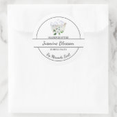 Étiquette de bain simple maison Jasmine (Sac)