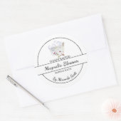 Étiquette de bain simple maison Magnolia (Enveloppe)