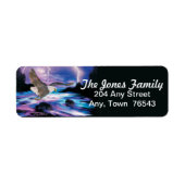 Étiquette de Bald Eagle (Devant)