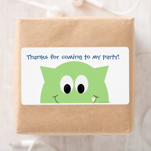 Étiquette de balise Monster Favors (En situation)