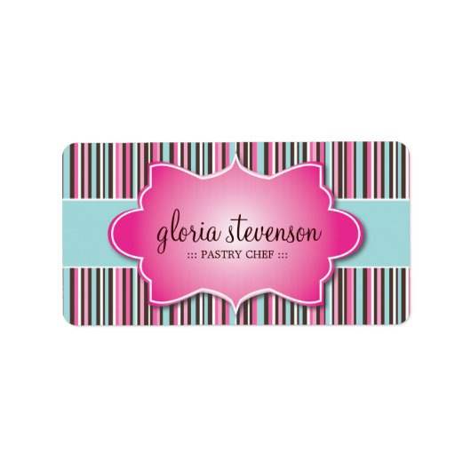 Étiquette de bandes amusantes (Devant)