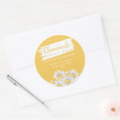 Étiquette de baume naturel Chamomile (Enveloppe)