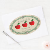 Étiquette de beurre Apple fait maison (Enveloppe)