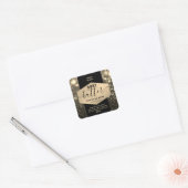 Étiquette de beurre corporel à écriture scintillan (Enveloppe)