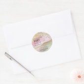 Étiquette de beurre corporel à script holographiqu (Enveloppe)