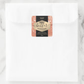 Étiquette de beurre corporel à script pailleté élé (Sac)