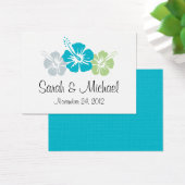 Étiquette de bienvenue pour le mariage de destinat (Bureau)