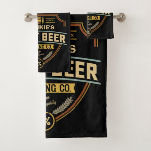 Étiquette de bière artisanal personnalisé brasseri