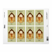 Étiquette de bière brassée (Feuille entière)